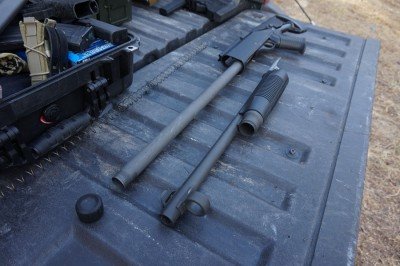 One immediate change I made was the addition of an extended mag tube. 