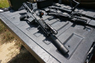 When pinned in place on a 10.5" barrel, the rifle is no longer subject to SBR rules.