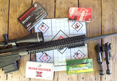 The Ruger Precision Rifle performed will with every brand of ammunition I tried.