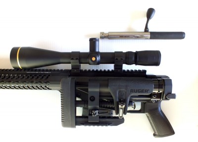 The stock fold release is easy to use on the left side and the oval button on the upper side of receiver is easy to access. The stock needs to fold to remove the bolt.