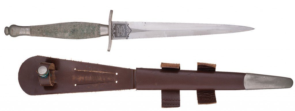 This knife will be auctioned in Rock Island Auction's upcoming auction, which starts Sep 11. 