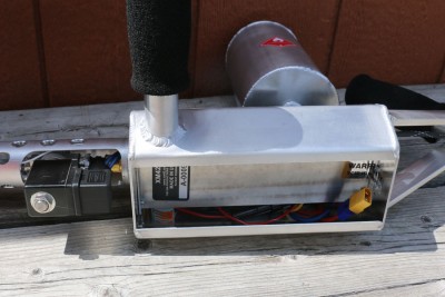 The pump is housed in here.