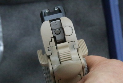 Colt M45A1 Close Quarters Battle Pistol (CQBP) - Review & Range Report The ambidextrous safety is surprisingly not sticky.