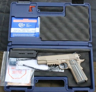The gun comes with a lockable case and two Wilson Combat magazines. 