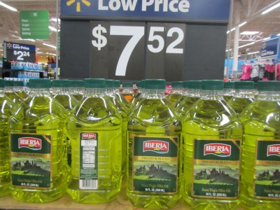Even Olive Oil, which has a much longer shelf life than other oils, has 16,080 calories per $7.52 container. That is 2,138 calories per dollar. 