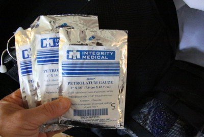 Petrolatum gauze is gold if you can find it cheap. 
