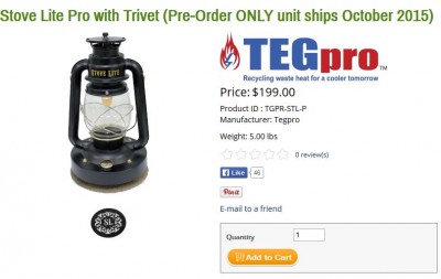 Tegmart has a new lantern product coming in October of 2015. It isn't cheap, but it's also very cool. 
