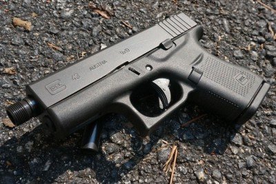 Suppressing the GLOCK 43--XCaliber Firearms The threaded barrel may not fit in some holsters.