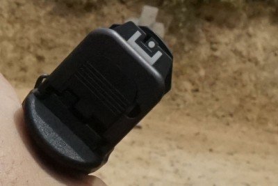 Suppressing the GLOCK 43--XCaliber Firearms While not perfect, the G43 sights still work with the Osprey's low profile.