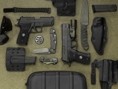 Some of the optional gear available to Legion Community members.