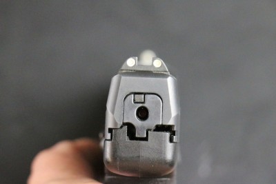 The stock sights on the PPS are fast. 