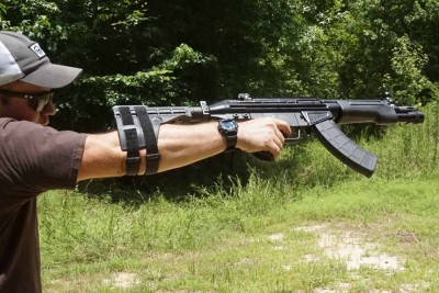 PTR 32P – The H&K Style AK Alternative The arm brace does cut out the wave created by the 7.62 x 39s recoil.