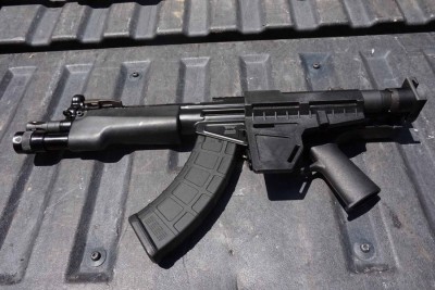 PTR 32P – The H&K Style AK Alternative Folded, the Blade doesn't take up much room.