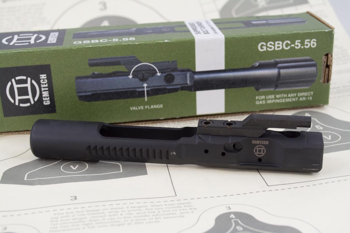 This replacement bolt carrier slows down carrier velocity to normal levels when shooting suppressed