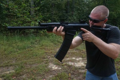 Recoil from the Vepr is easy to handle, thanks in part to the gas system. 