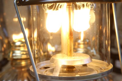 On high power it lasted about 3 hours. 