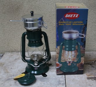 The other specialty lamp I tested is the Dietz cooker lantern. It could be a whole article in itself, but I have to move on to other things right now. 