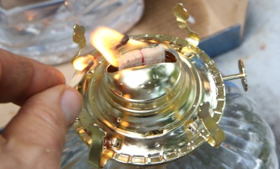 Also, make sure that your wick has saturated before you light. There should be no black on the wick when you first light it. The diesel takes a little longer to wick up than the other two fuels. 