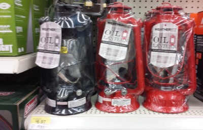 These kerosene lanterns are available at most Walmarts in the camping section. They come with an extra wick and a fuel funnel.