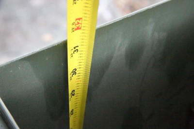 The box can don't fit a lot of barreled actions, let alone fully assembled actions.