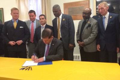 Look at them, so proud of themselves for "making a difference."  Ugh.  (Photo: Mayor Walsh)