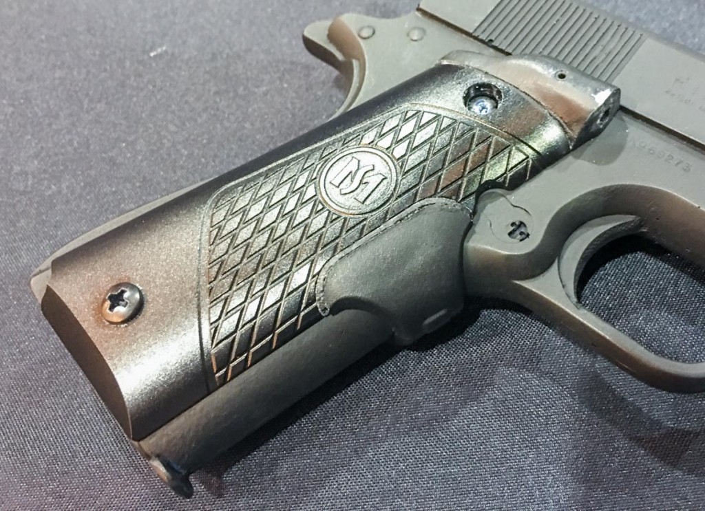 The new black aluminum Master Series Lasergrips would look pretty sweet on a stainless 1911.
