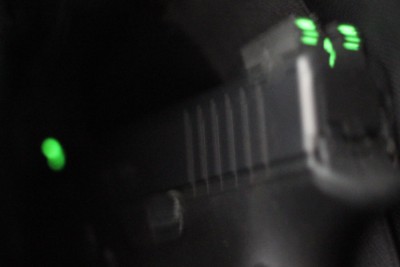 Meprolight's New Low-Light Sights This is a low-light shot inside a man-purse.