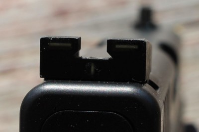 Meprolight's New Low-Light Sights My one complaint is that sights are not as easy to use in bright daylight. They are still easy to see, but not as easy as dots.