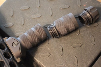 Troy Takes on the AK-47 The Troy grip is modular.