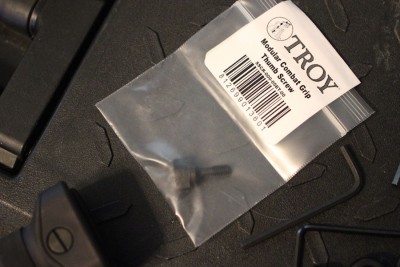 Troy Takes on the AK-47 And the screw can be replaced with a quick release version.