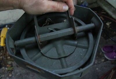 The cylinder has a very sure locking mechanism. 