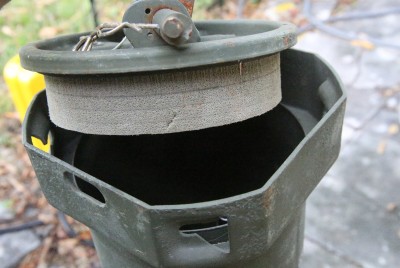 Subtract an inch or so for this foam pad at the top, or cut it off. 