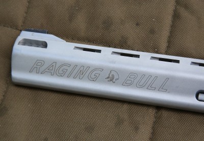 I was never a fan of my revolver saying Raging Bull across the barrel, but 20 years later, eh. 