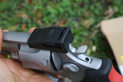 I guess this sight protector is if you want to carry the gun in an open holster. 