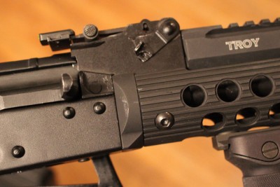 Troy Takes on the AK-47 The fit, considering how sloppy some AK tolerances are known to be, is really impressive.