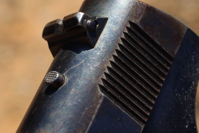 The rear is also adjustable. 