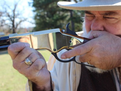 The Henry Original--New Old Gun Review The gun is heavy, but that weight makes it exceptionally steady--and the balance is superb.