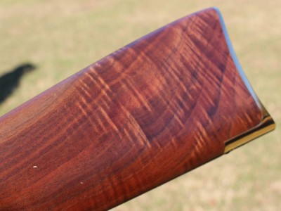 Beautiful grain on the American Walnut stock. This Henry is not just a reproduction, it is a beautiful done one. 