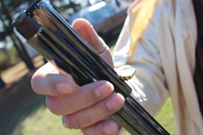 The Henry Original--New Old Gun Review The sleeve twists open. This can take a bit to get used to, but comes more naturally with practice.