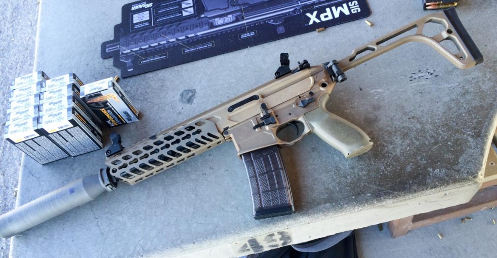Sig's MCX in 300 Blackout.