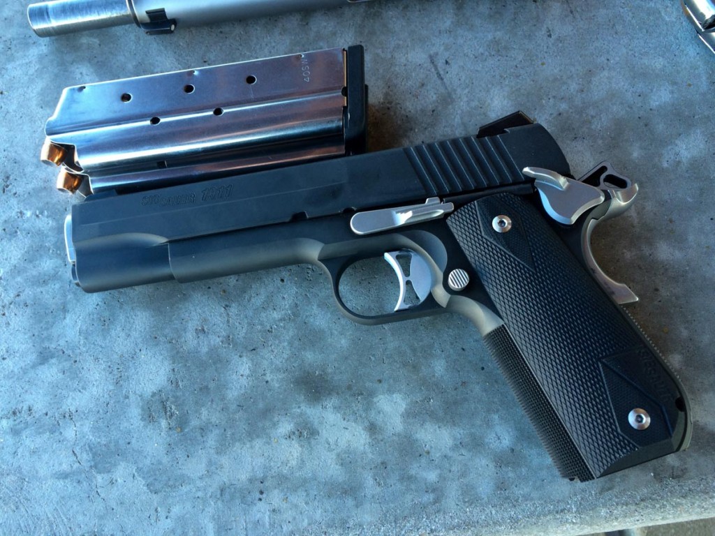 The Sig Sauer Nightmare: a 1911 chambered in .357 Sig.