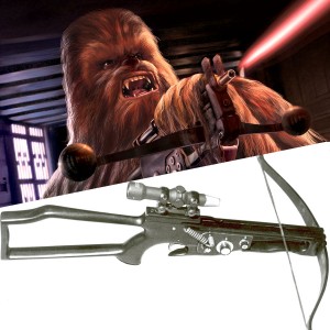 The Real Guns of Star Wars! It's not wise to upset a Wookiee.