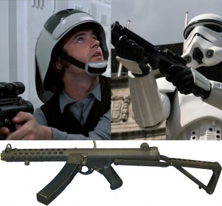The Real Guns of Star Wars! The Sterling SMG was used as the backbone for some of the most memorable blasters in Star Wars.