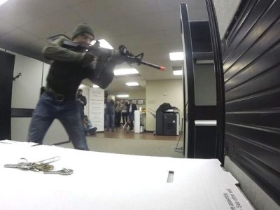 A look at the first scenario, in the busy office setting.  