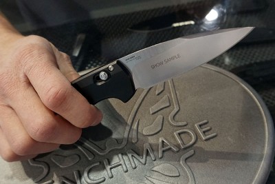 Benchmade Gives One of their Most Popular Knives A Makeover -- Blade Show 2016 I'm a big fan of the drop-point style blade.