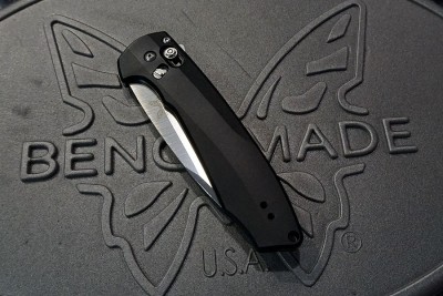 Benchmade Gives One of their Most Popular Knives A Makeover -- Blade Show 2016 Closed up.