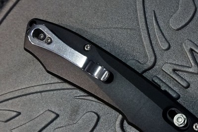 Benchmade Gives One of their Most Popular Knives A Makeover -- Blade Show 2016 The deep-pocket clip.