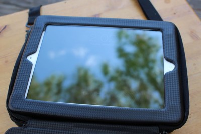 New iPad and Gun Cases from GATOR Cases for Off Body Carry It sits ready beneath the protective flap.