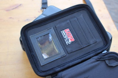 New iPad and Gun Cases from GATOR Cases for Off Body Carry The smaller case is meant for smaller guns and smaller tablets.