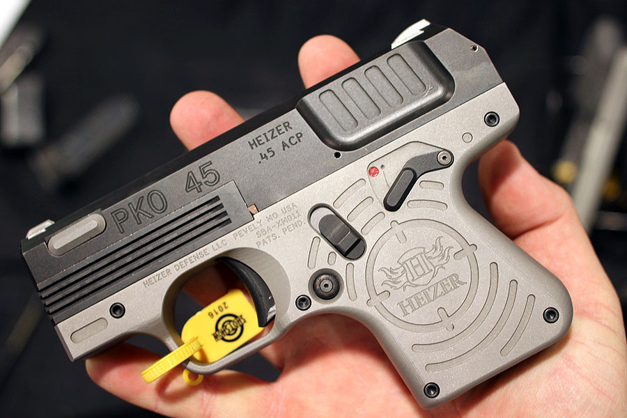 Heizer's New Semi-Auto is the Thinnest Yet--SHOT Show 2016